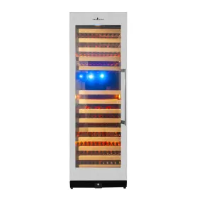 164 Bottle Large Wine Refrigerator With Glass Door