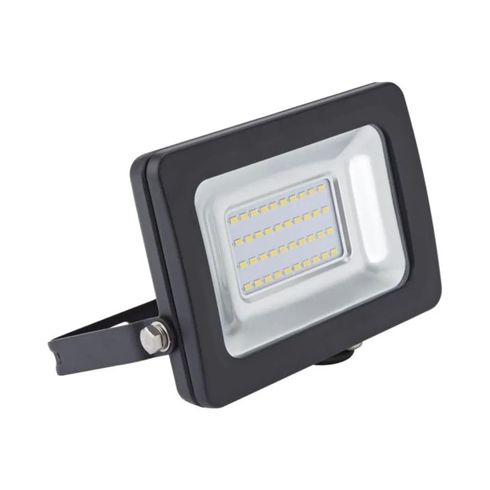 20 Watts LED Floodlights Non PIR Slim Line Black Body with 2 Years Warranty 6000K (Pack of 2)