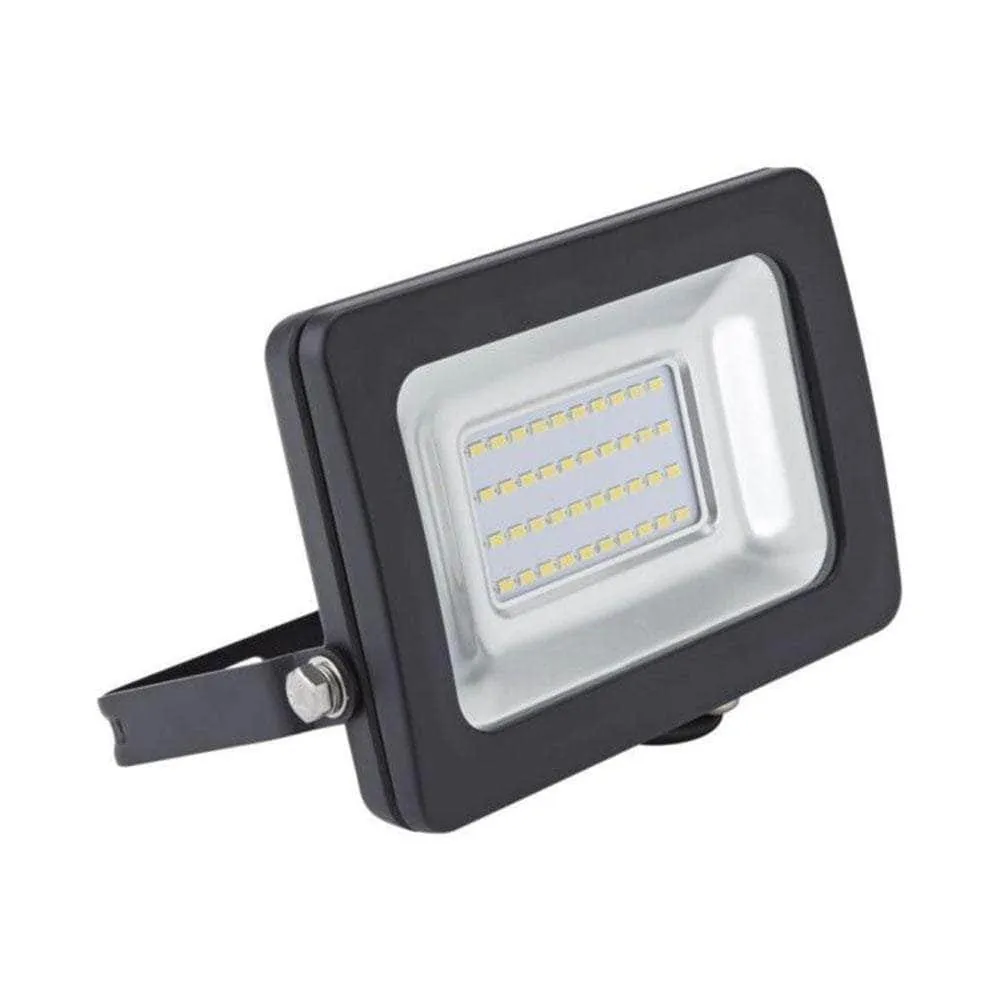 20 Watts LED Floodlights Non PIR Slim Line Black Body with 2 Years Warranty 6000K