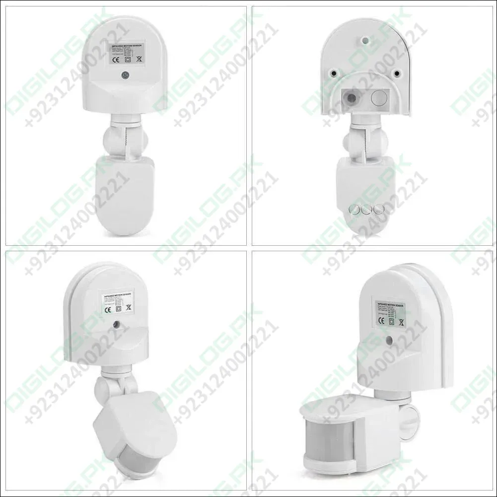 220V Automatic Infrared PIR LED Motion Sensor Detector Switch