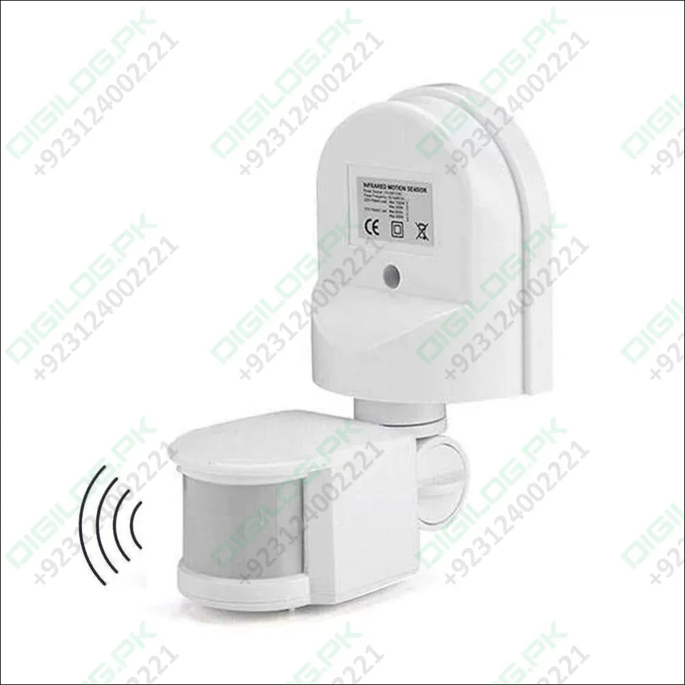 220V Automatic Infrared PIR LED Motion Sensor Detector Switch