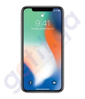 APPLE IPHONE X, 3GB RAM, 256GB, 4G LTE, SILVER