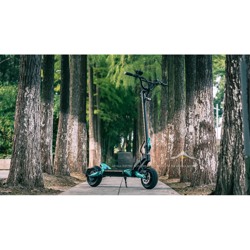 Arvala M10 Electric Scooter 2024 Dual Motor 23Ah 6 Months Free Service