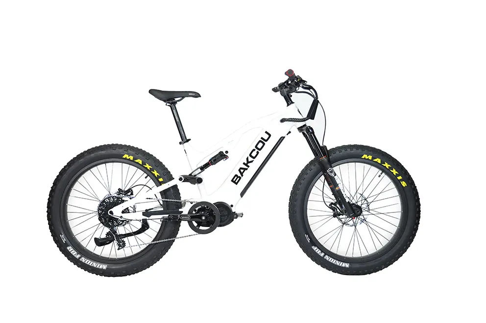 BAKCOU Scout Full Suspension Electric Hunting Bike