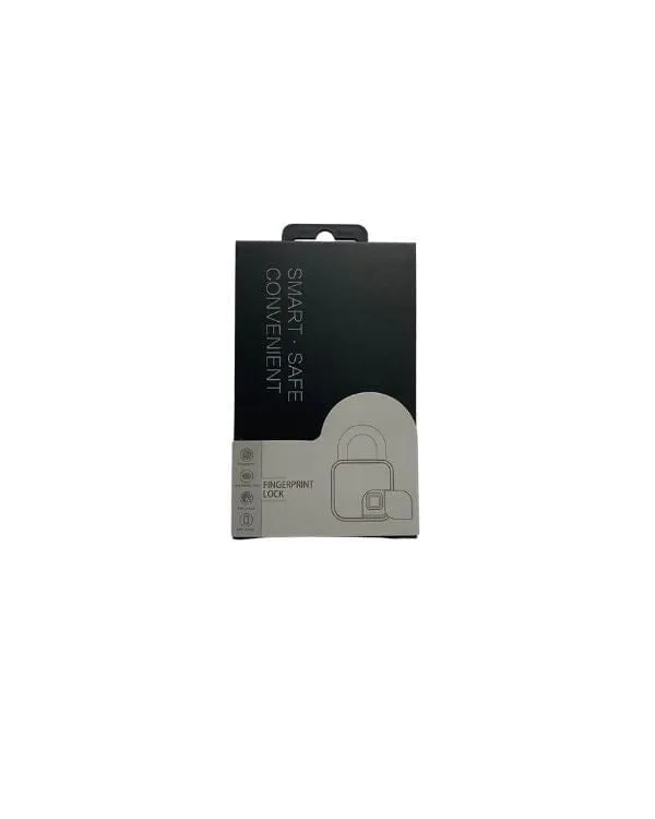 Bluetooth Fingerprint Padlock Square S4472418