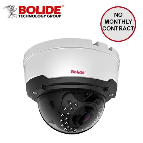 Bolide - BN8029AVAIRAI - IP / 5MP / Dome Camera / Motorized Varifocal / 2.8-12mm Lens / Vandal Proof IK10 / Outdoor / IP67 / 30m IR / 12VDC - POE / White