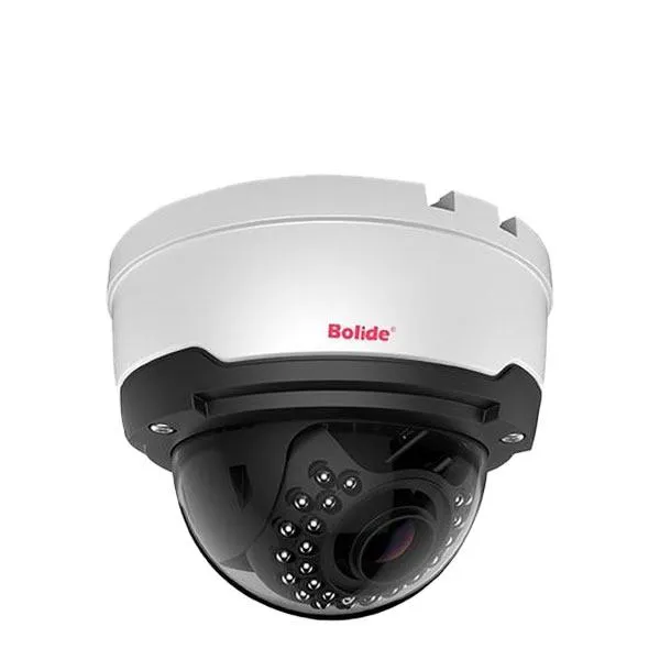 Bolide - BN8029AVAIRAI - IP / 5MP / Dome Camera / Motorized Varifocal / 2.8-12mm Lens / Vandal Proof IK10 / Outdoor / IP67 / 30m IR / 12VDC - POE / White