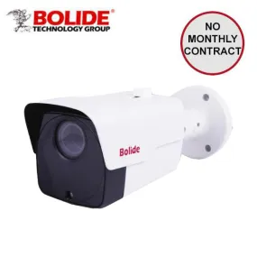 Bolide - BN8036AI-NDAA - IP / 5MP / Bullet Camera / Motorized Varifocal / 2.8-12mm Lens / AI / Facial Recognition / NDAA Compliant / Outdoor / IP67 / 60m IR / 12VDC - POE / White