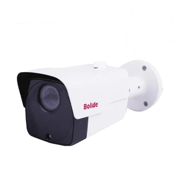 Bolide - BN8036AI-NDAA - IP / 5MP / Bullet Camera / Motorized Varifocal / 2.8-12mm Lens / AI / Facial Recognition / NDAA Compliant / Outdoor / IP67 / 60m IR / 12VDC - POE / White