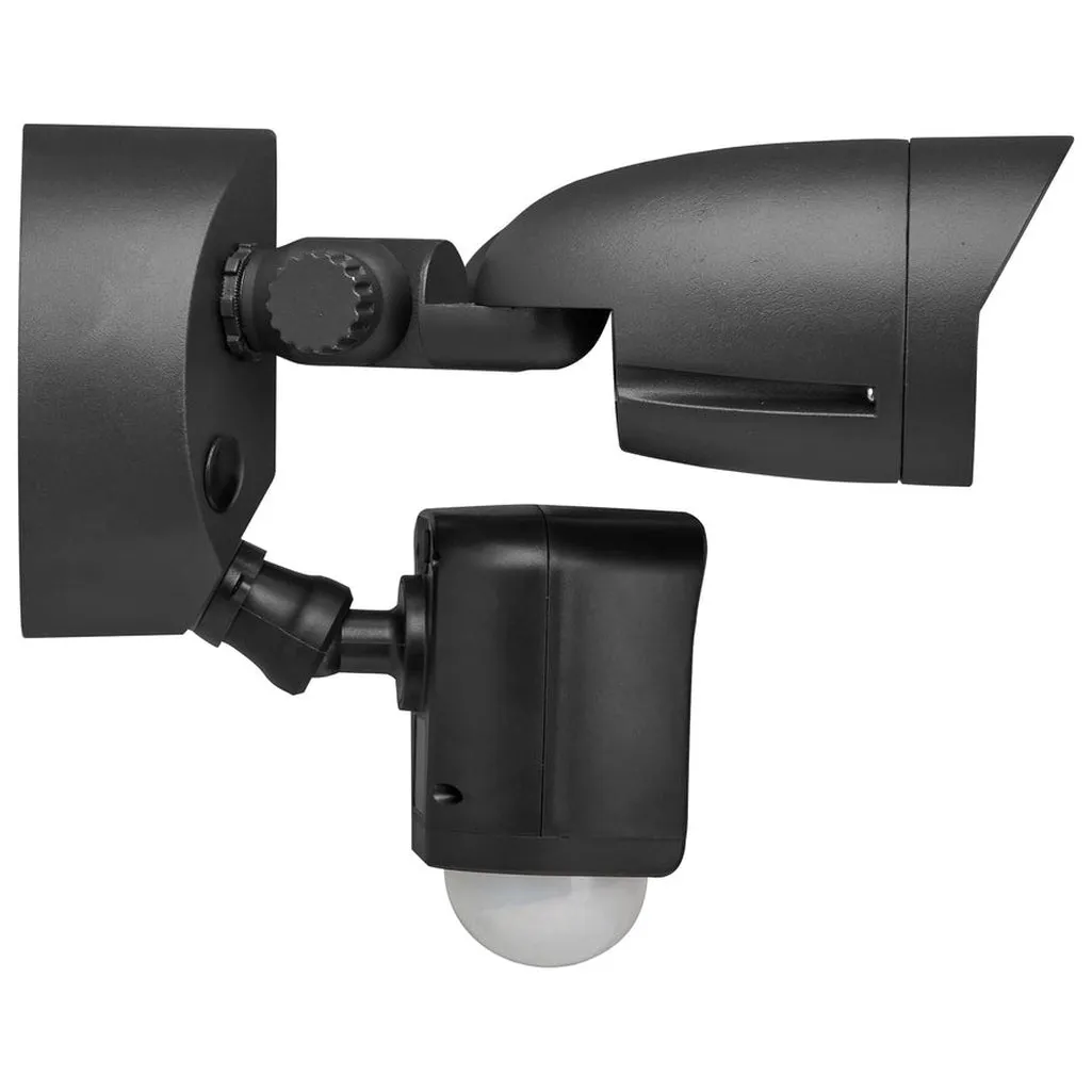 BULLET SECURITY LIGHT W/ CAMERA - BLACK