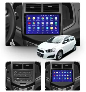 Car Dealz 10.2" Android 10.0 Chevrolet Aveo 2 Holden Barina 2011-2015 In Dash Plus OEM Fascia