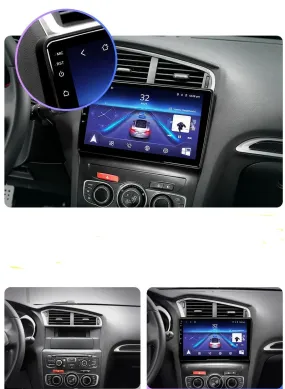 Car Dealz 10.2" Android 10.0 Citroen C4 2013-2016 w CAM In Dash Plus OEM Fascia