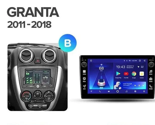 Car Dealz 10.2" Android 10.0 LADA Granta Sport 2011-2018 w CAM In Dash Plus OEM Fascia