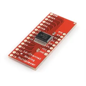 CD74HC4067 Analog/Digital MUX Breakout Board (SF-BOB-09056)