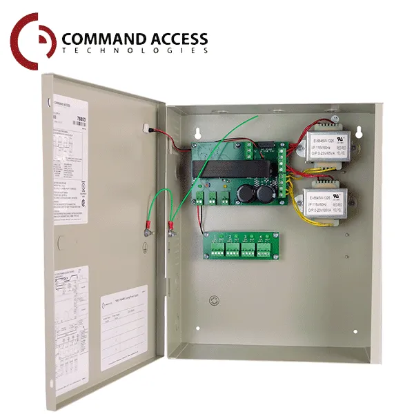 Command Access - PS440B - Power Supply - 4 Amp - 24VDC - Battery Backup