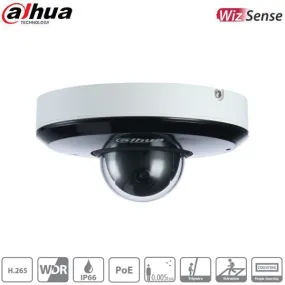 Dahua / IP / 4MP / Mini PTZ Camera / Varifocal / 2.8-12mm Lens / Outdoor / WDR / IP66 / Starlight / 15m IR / 5 Year Warranty / DH-1A404XBNR