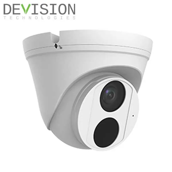 Devision / IP / 2MP / Eyeball Camera / Fixed / 2.8mm Lens / Outdoor / WDR / IP67 / IK10 / 30m IR / DV-B228-DWPSI