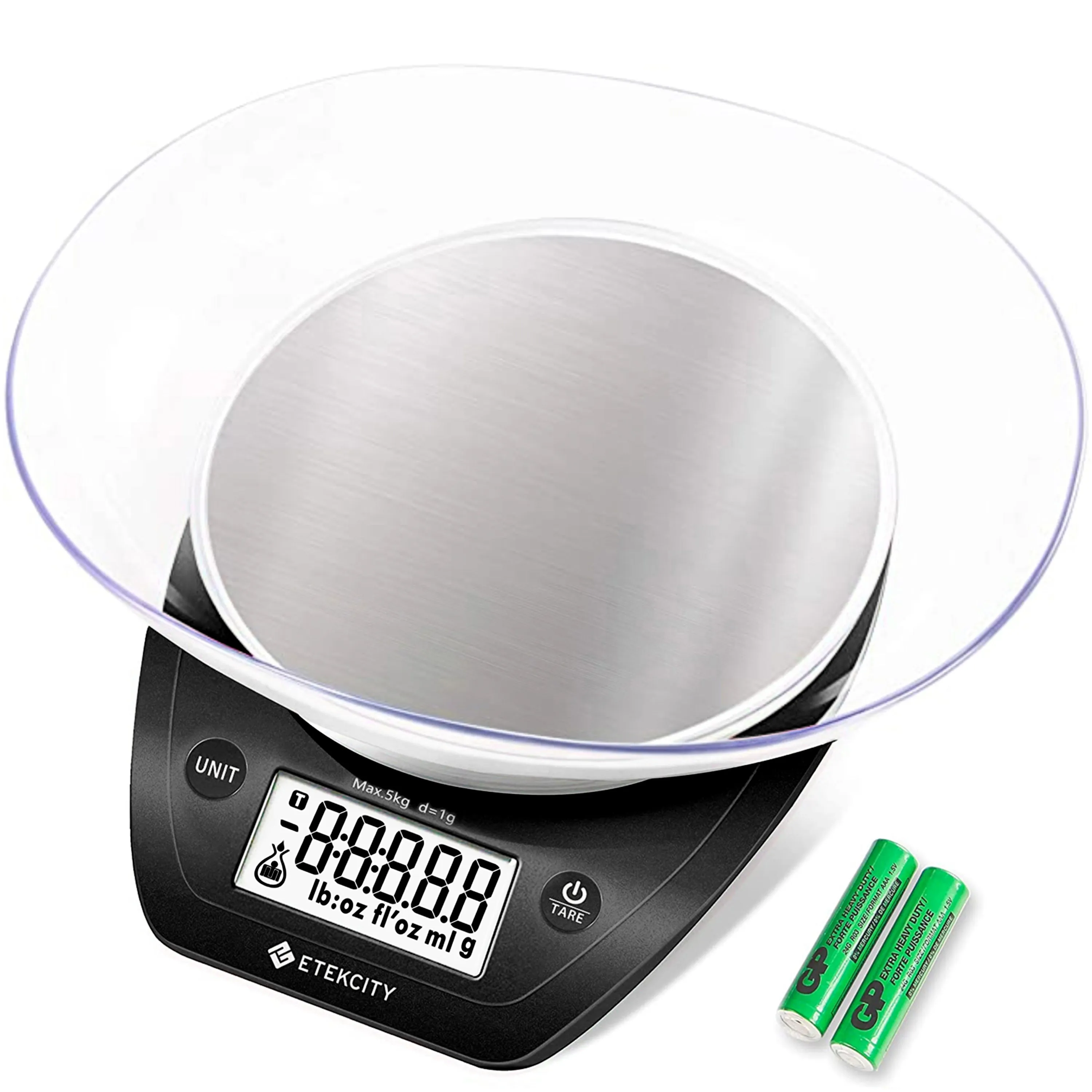 EK5250 Digital Kitchen Scale with Bowl