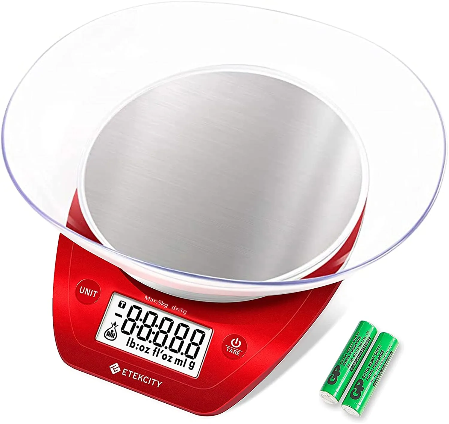 EK5250 Digital Kitchen Scale with Bowl