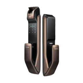 Electronic lock Samsung SHP-DP728, biometric, black/brown