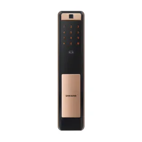 Electronic lock Samsung SHP-P72, biometric, black/gold