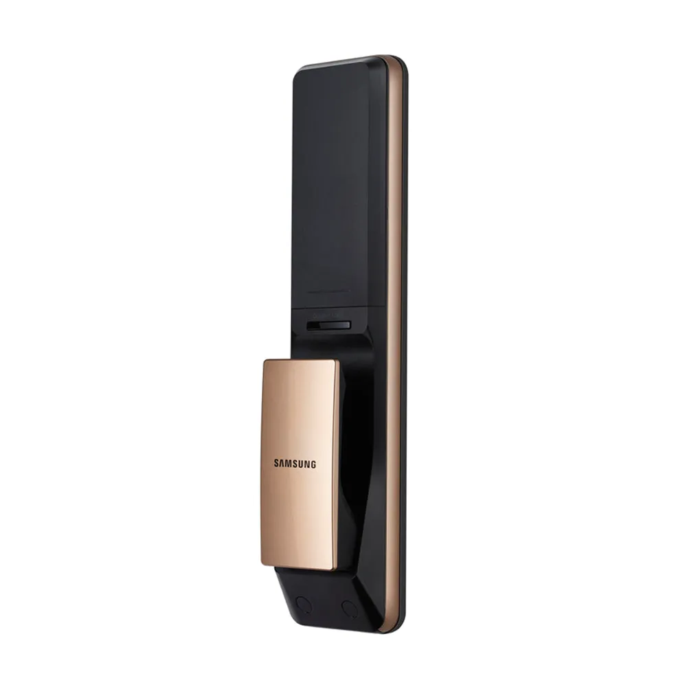 Electronic lock Samsung SHP-P72, biometric, black/gold