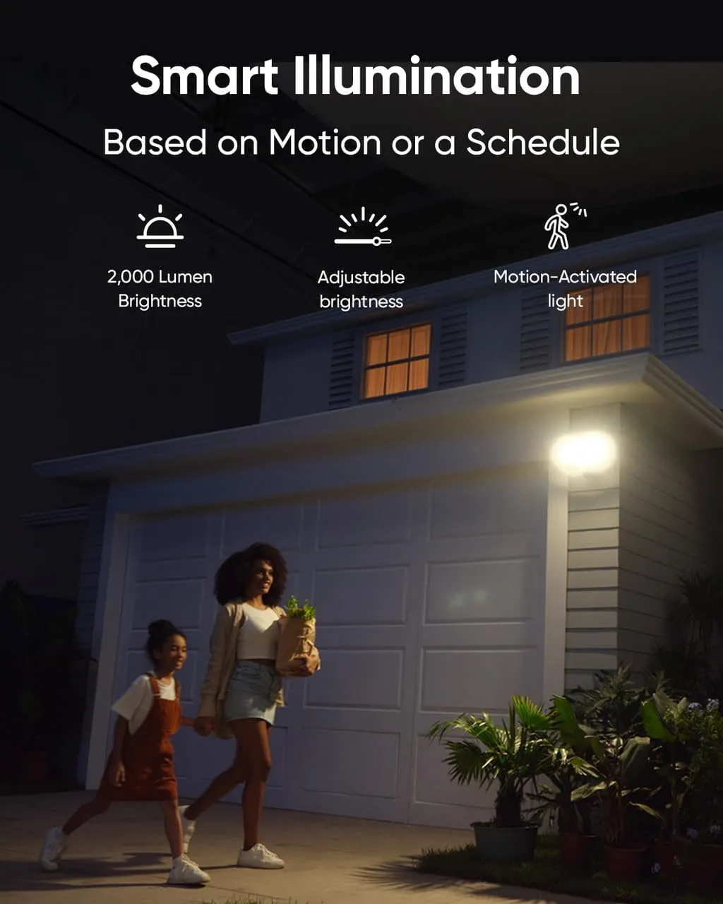 eufy Security Floodlight Camera E340 – Dual Cameras, 3K Resolution, 360° Pan & Tilt, 24/7 Recording, Dual-Band Wi-Fi, 2,000 Lumens, HomeBase S380 Compatible