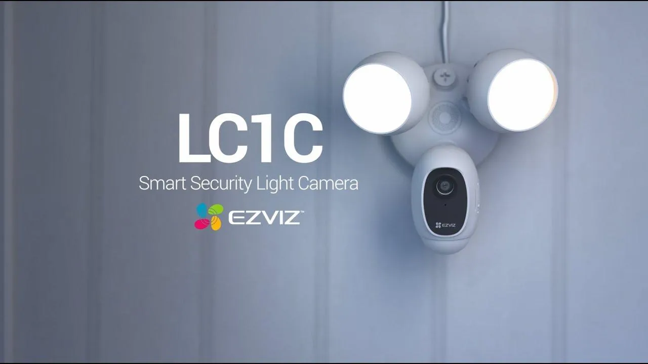 EZVIZ LC1C OUTDOOR SMART SECURITY LIGHT CAMERA