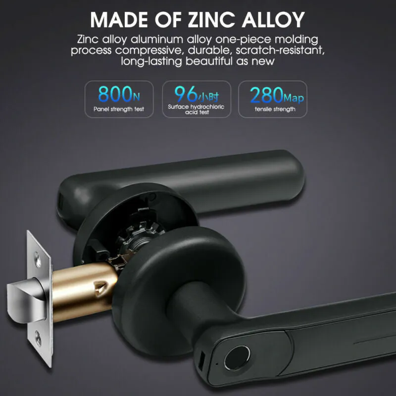 Fingerprint Smart Door Lock with 2 Keys