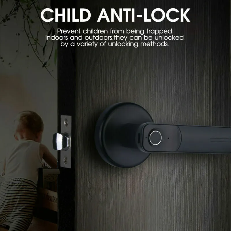 Fingerprint Smart Door Lock with 2 Keys