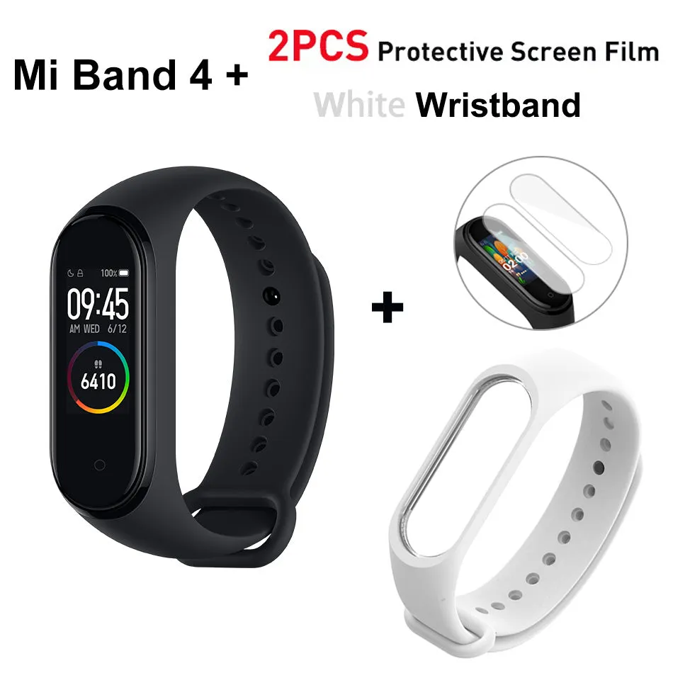 Global Version Xiaomi Mi Band 4 Smart Band Fitness Tracker bracelet Heart Rate Tracker Colorful Display Instant Message 135mAh