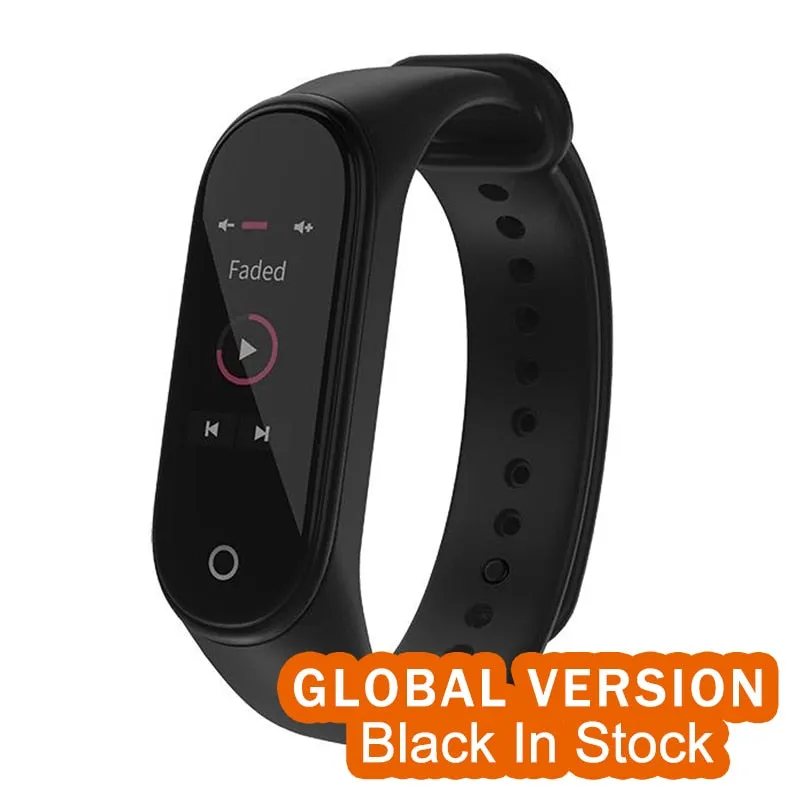 Global Version Xiaomi Mi Band 4 Smart Band Fitness Tracker bracelet Heart Rate Tracker Colorful Display Instant Message 135mAh