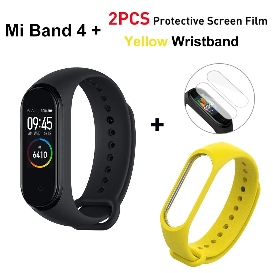 Global Version Xiaomi Mi Band 4 Smart Band Fitness Tracker bracelet Heart Rate Tracker Colorful Display Instant Message 135mAh