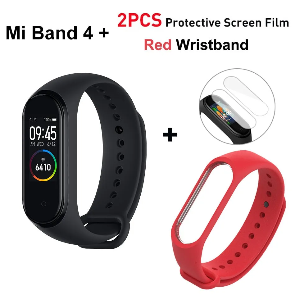 Global Version Xiaomi Mi Band 4 Smart Band Fitness Tracker bracelet Heart Rate Tracker Colorful Display Instant Message 135mAh