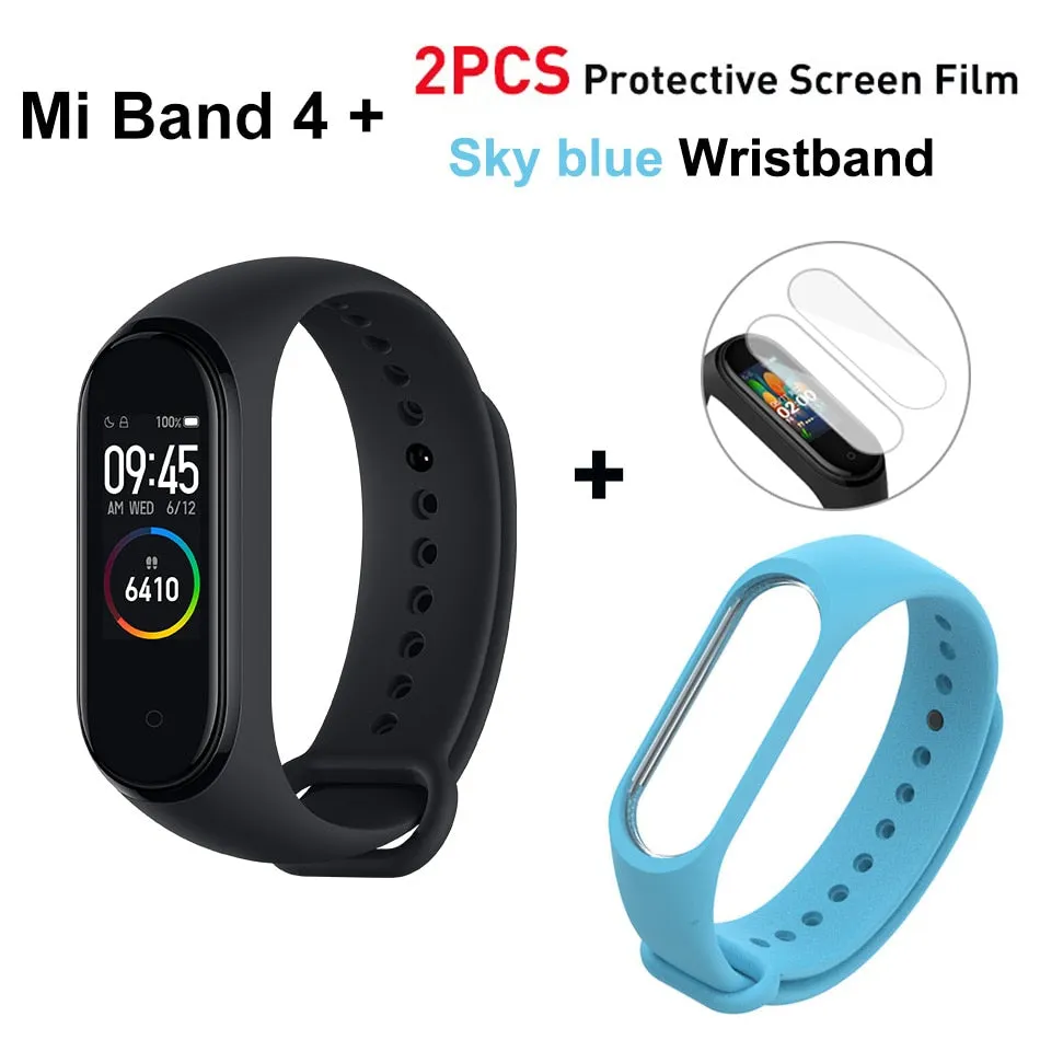 Global Version Xiaomi Mi Band 4 Smart Band Fitness Tracker bracelet Heart Rate Tracker Colorful Display Instant Message 135mAh