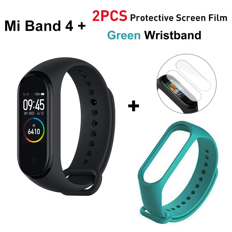 Global Version Xiaomi Mi Band 4 Smart Band Fitness Tracker bracelet Heart Rate Tracker Colorful Display Instant Message 135mAh