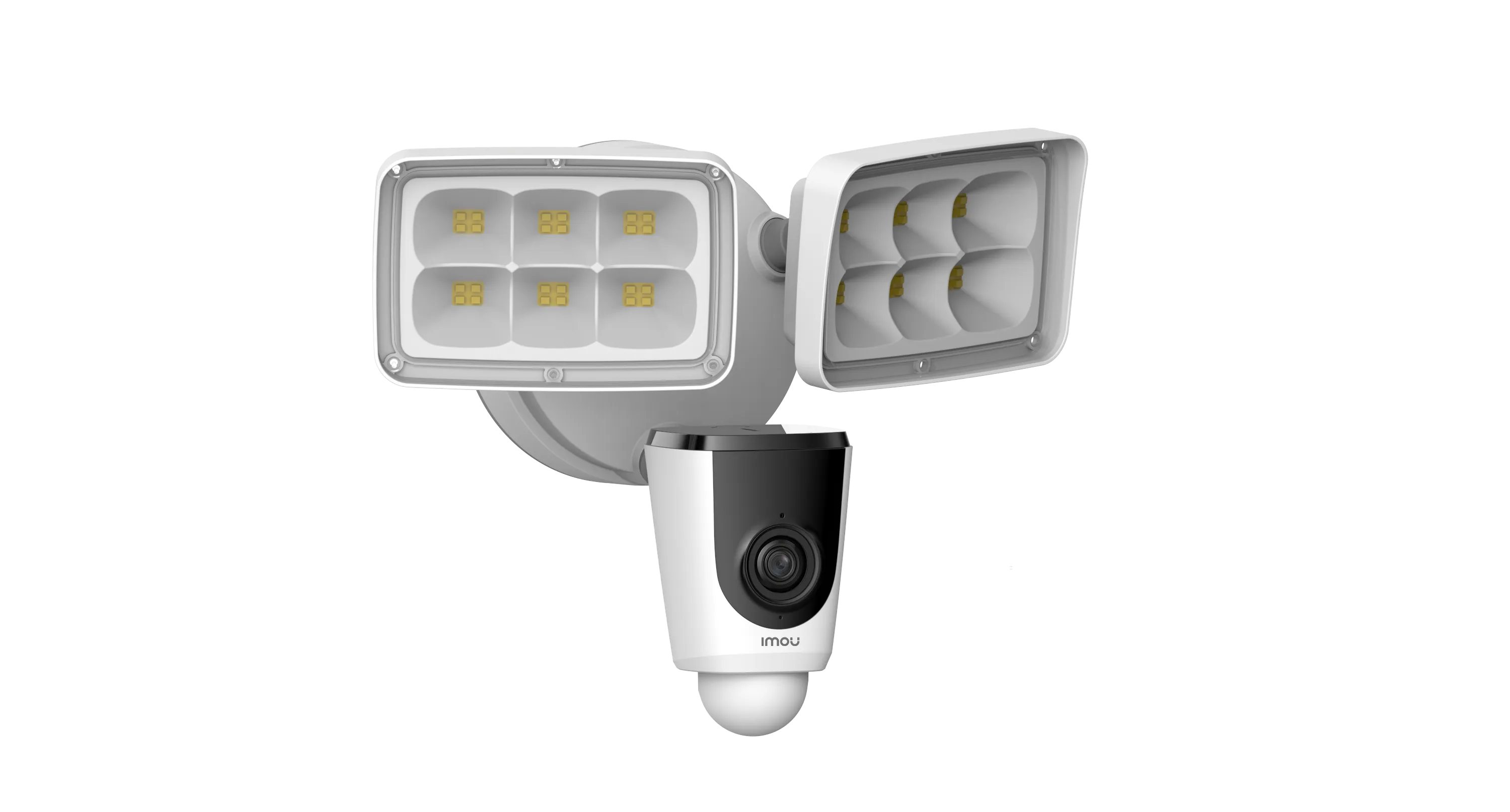 IMOU Floodlight L26P, 1080P/2MP, Outdoor Smart Wi-Fi Hard-Wired Security Floodlight Camera, 2000 Lumen