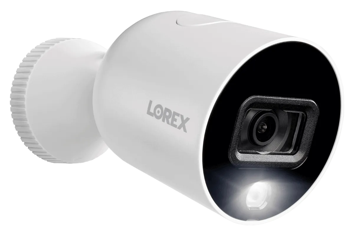 Lorex Smart Home Security Center with Two 1080p Outdoor Wi-Fi Cameras and 2K Video Doorbell