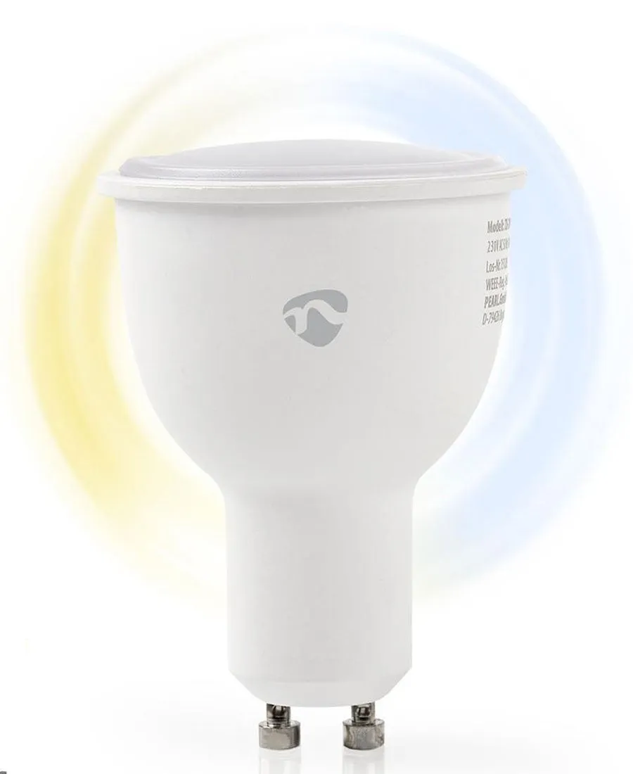 Nedis WiFi Smart LED Bulb | Warm to Cool White | GU10