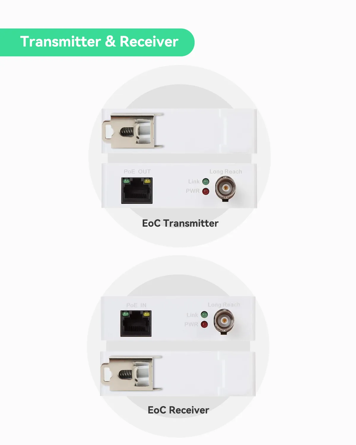 PoE   Ethernet over Coax (EOC) Converter