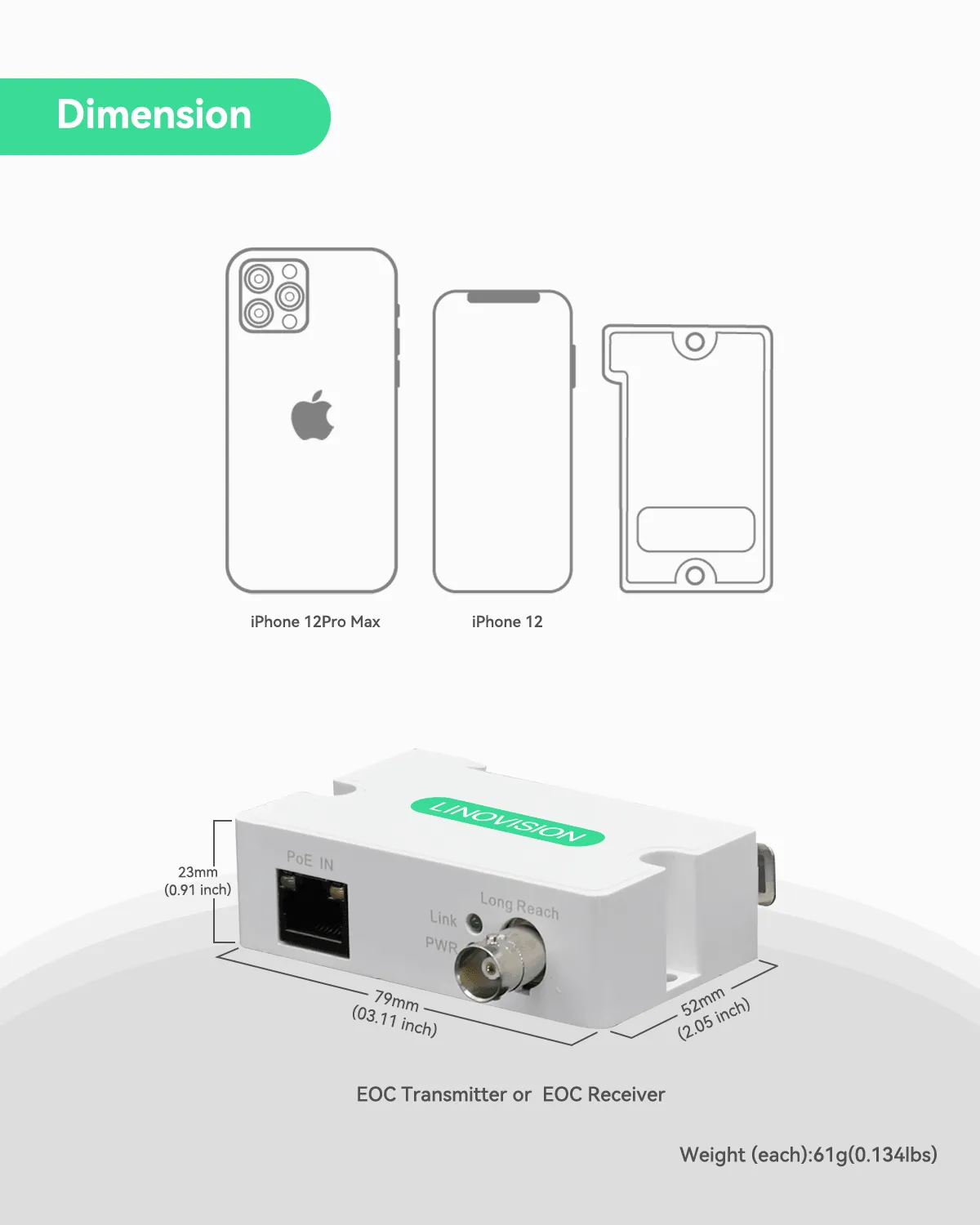 PoE   Ethernet over Coax (EOC) Converter