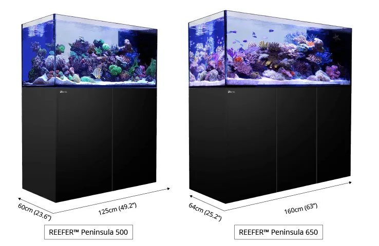 Red Sea Reefer Peninsula Deluxe 500 G2  System w/ 3x ReefLED 90 (109 Gal)