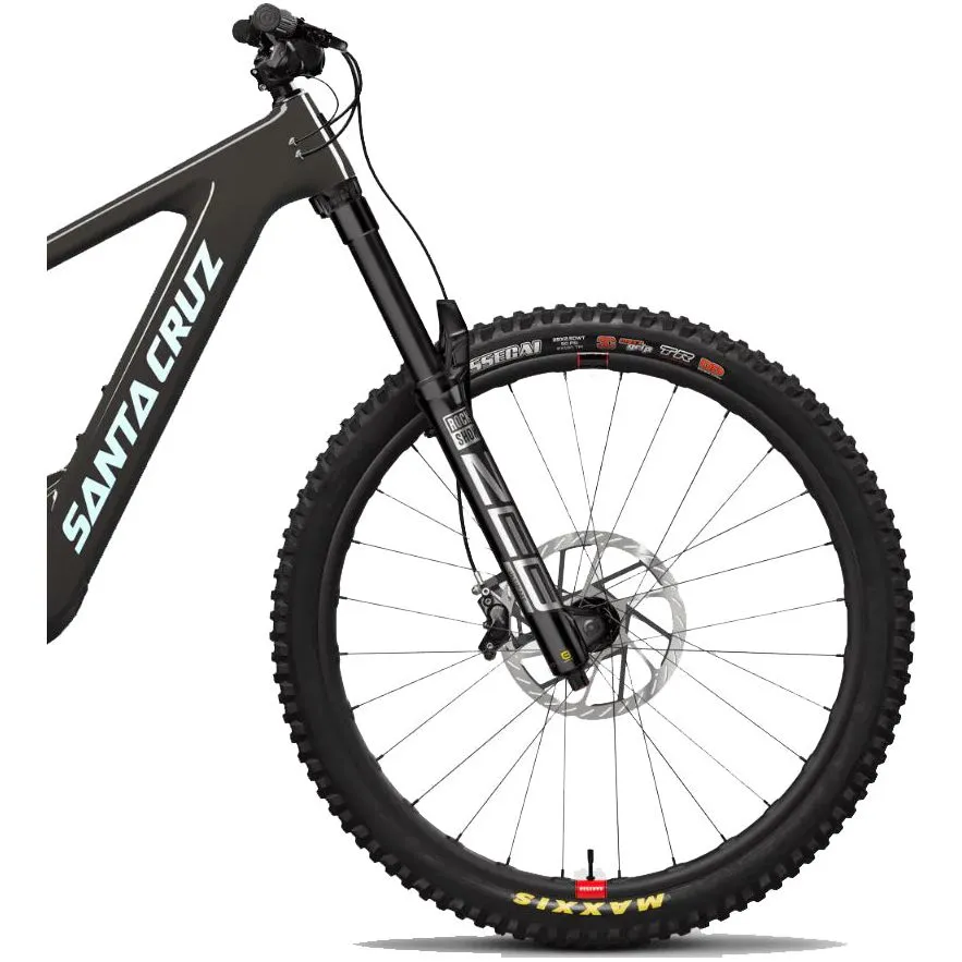 Santa Cruz Bullit CC X01 Reserve Carbon Electric Mountain Bike 2024 - Carbon Black