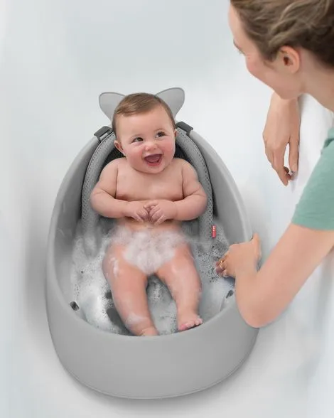 Skip Hop Moby Smart Sling 3 Stage Baby Bath - Grey