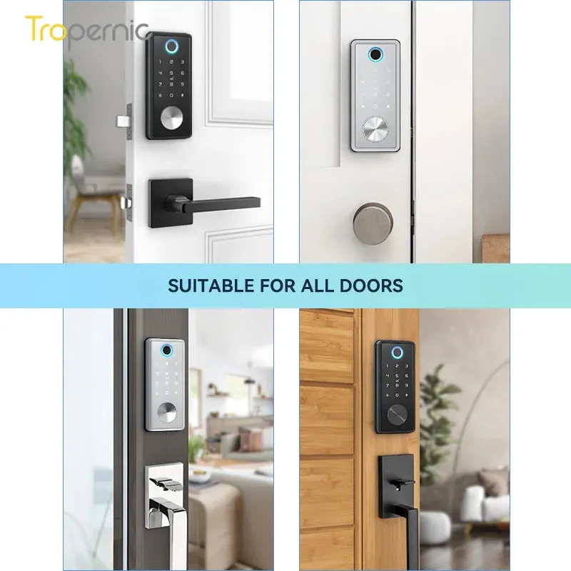 Smart Door  Digital  Wifi  Fingerprint Keyless Entry Keypad Electronic Locks