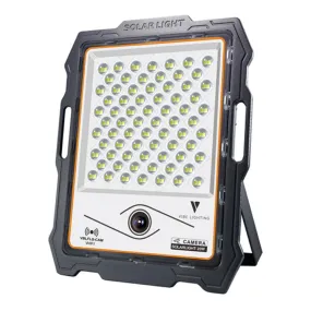 Solar LED Flood Light 20w with Camera and Solar Panel