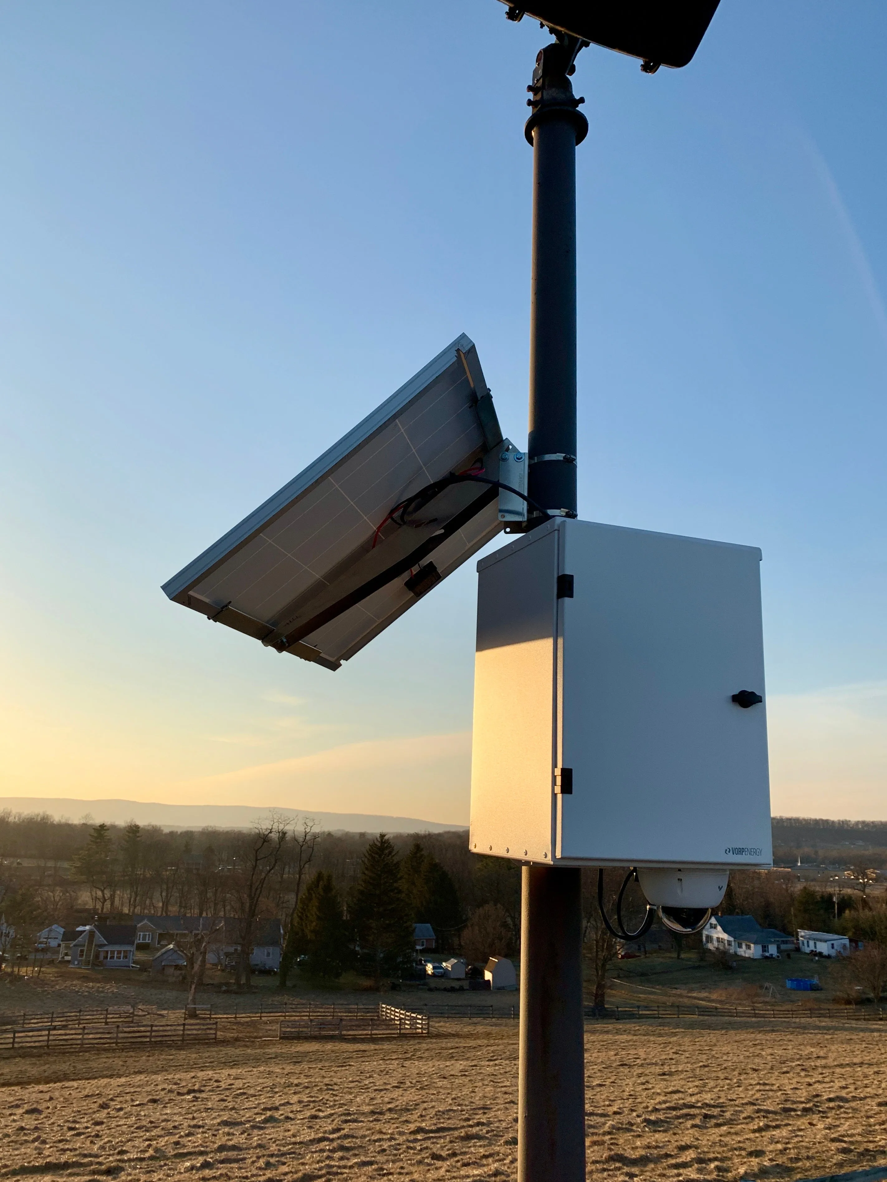 Solar Power Kits for Video Surveillance and Wireless Communications