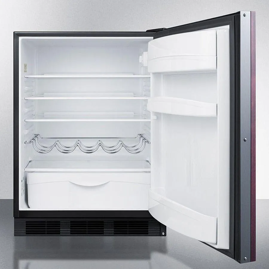 Summit 24 in. Wide Built-in All-refrigerator - FF63BKBIIF