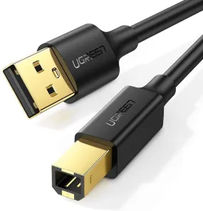 UGREEN USB 2.0 A Male to B Male Printer Cable 3m Black 10351