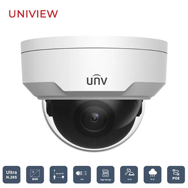 Uniview / UNV / IP / 5MP / Dome Camera / Fixed / 2.8mm Lens / Outdoor / WDR / IP67 / IK10 / 30m Smart IR / 3 Year Warranty / UNV-325SR3-DVPF28-F